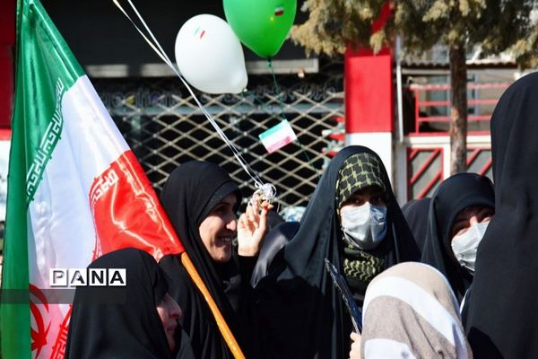 راهپیمایی ۲۲ بهمن در قوچان