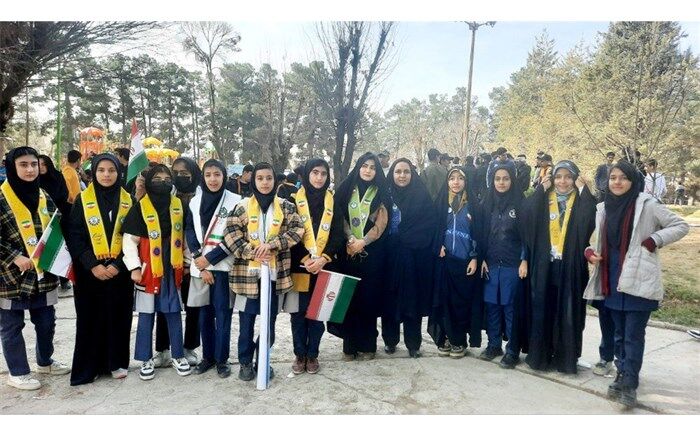 راهپیمایی ۲۲بهمن درکوهدشت