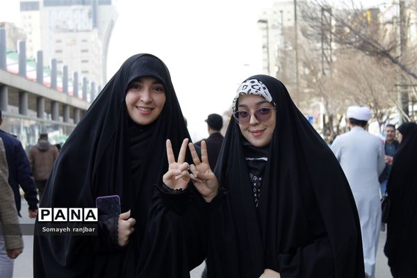 راهپیمایی ۲۲ بهمن در مشهد