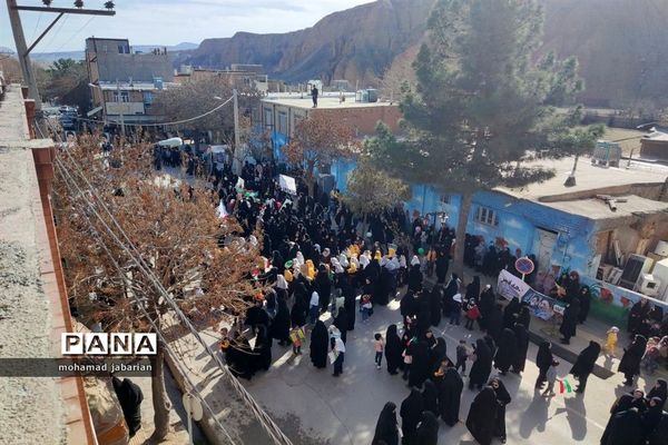 راهپیمایی 22 بهمن در شهرستان کلات