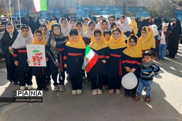 راهپیمایی 22 بهمن در شهرستان کلات