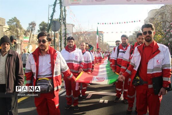 برپایی غرفه سازمان دانش‌آموزی شهر تهران