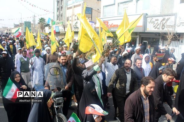 راهپیمایی یوم الله 22 بهمن در قم-1