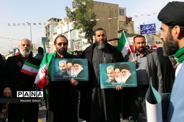 راهپیمایی یوم الله 22 بهمن در قم-1