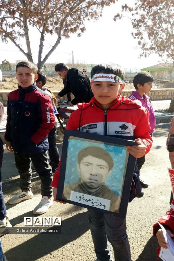 راهپیمایی  یوم الله ۲۲ بهمن در شهر لوجلی شهرستان شیروان