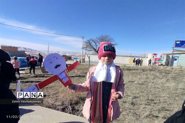 راهپیمایی  یوم الله ۲۲ بهمن در شهر لوجلی شهرستان شیروان