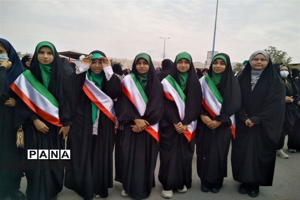 راهپیمایی ۲۲ بهمن در امیدیه