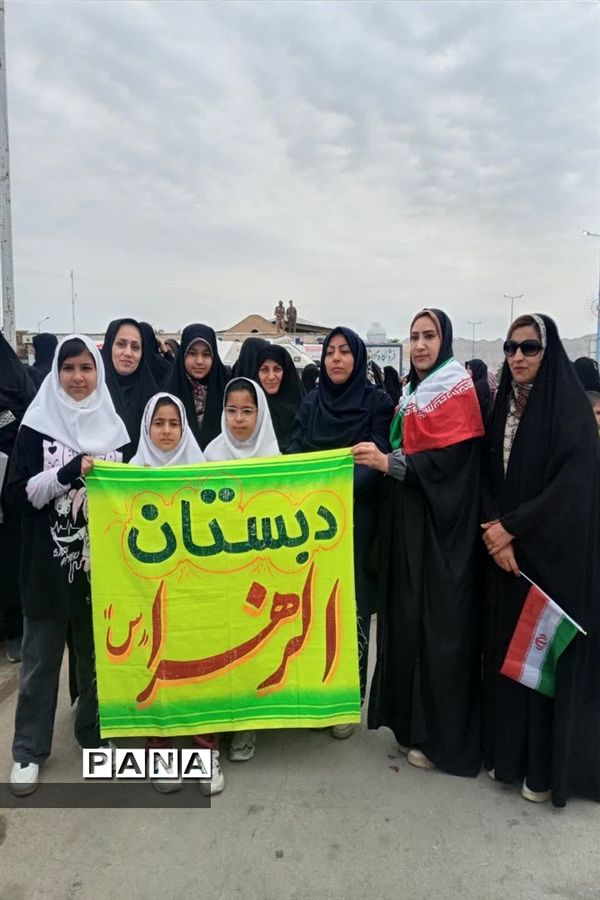 راهپیمایی ۲۲ بهمن در امیدیه