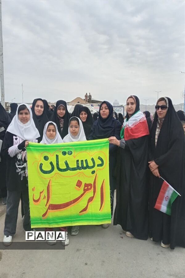 راهپیمایی ۲۲ بهمن در امیدیه