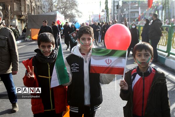 راهپیمایی ۲۲ بهمن در تهران