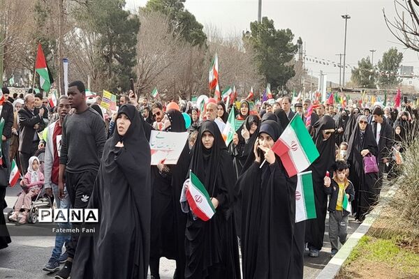 راهپیمایی یوم الله  22 بهمن در قم- 2