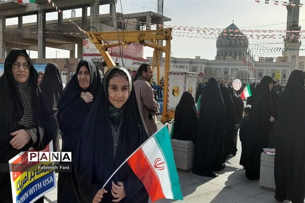 راهپیمایی یوم الله  22 بهمن در قم- 2