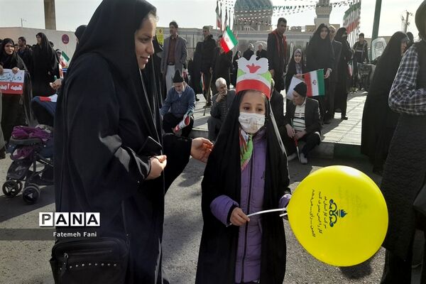 راهپیمایی یوم الله  22 بهمن در قم- 2