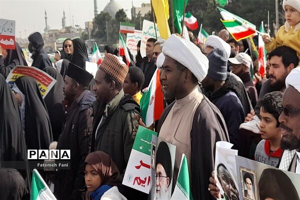 راهپیمایی یوم الله  22 بهمن در قم- 2