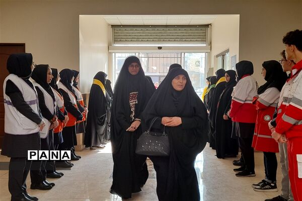 گرامیداشت چهلمین روز شهدای حادثه تروریستی کرمان در شهرستان قدس