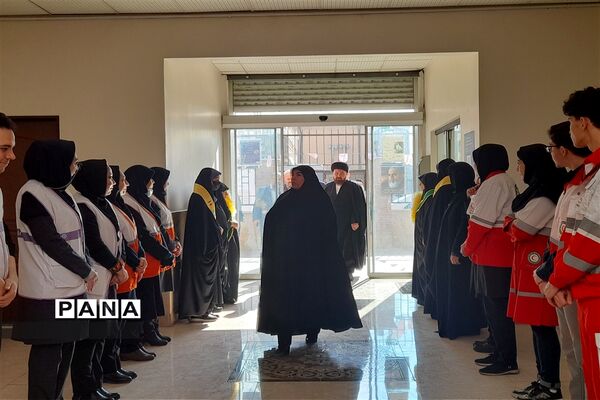 گرامیداشت چهلمین روز شهدای حادثه تروریستی کرمان در شهرستان قدس