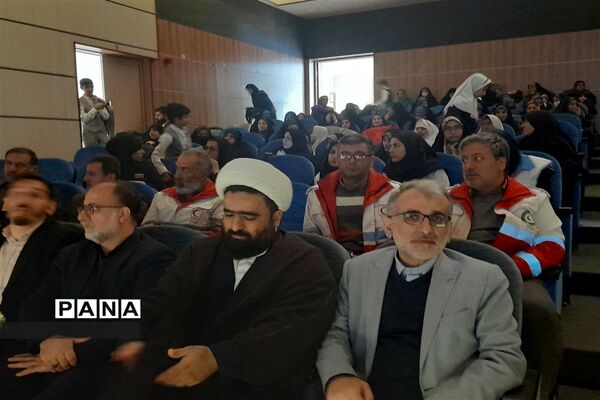گرامیداشت چهلمین روز شهدای حادثه تروریستی کرمان در شهرستان قدس