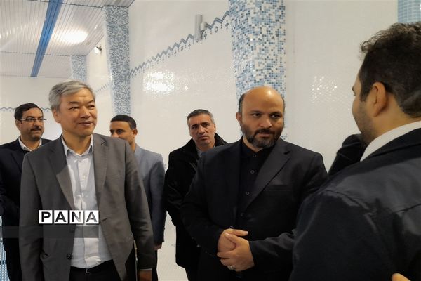 آئین افتتاح استخر مالک اشتر ناحیه یک مشهد