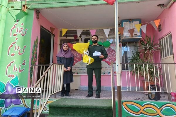 جشن میلاد امام‌حسین(ع) در دبستان سارا شهرستان ملارد