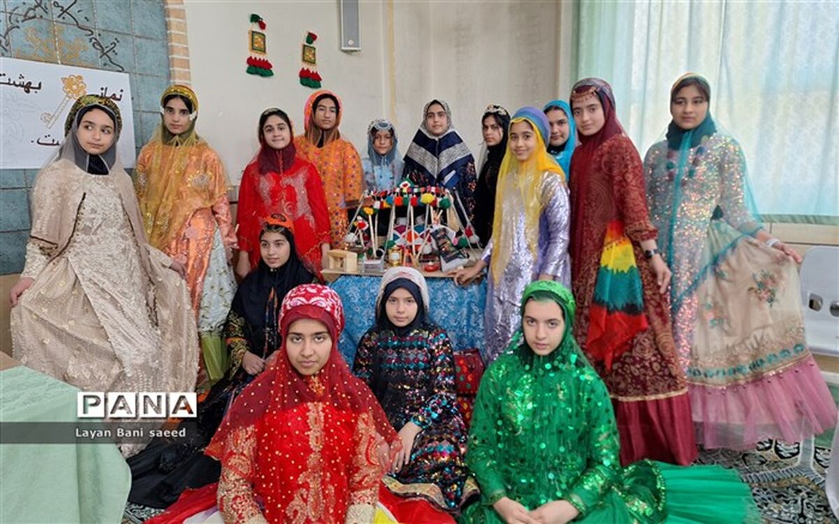 برگزاری جشنواره اقوام، فرهنگ و غذاهای محلی در دبیرستان شاهد حاج جعفر دالکی