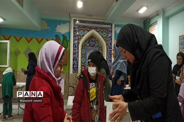 برگزاری مسابقات المپیاد رویش ناحیه یک در مدرسه علاالدین بهشتی