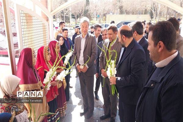 آیین افتتاح استخر مالک اشتر آموزش و پرورش ناحیه یک مشهد