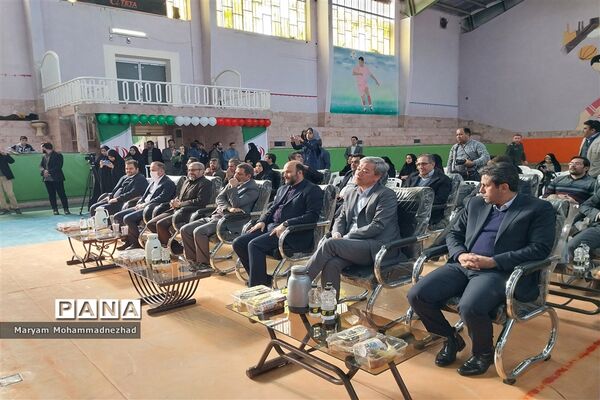 آیین افتتاح استخر مالک اشتر آموزش و پرورش ناحیه یک مشهد