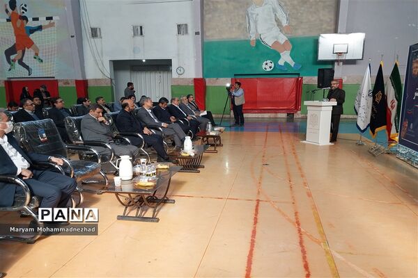 آیین افتتاح استخر مالک اشتر آموزش و پرورش ناحیه یک مشهد