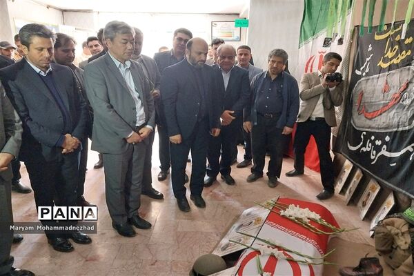 آیین افتتاح استخر مالک اشتر آموزش و پرورش ناحیه یک مشهد