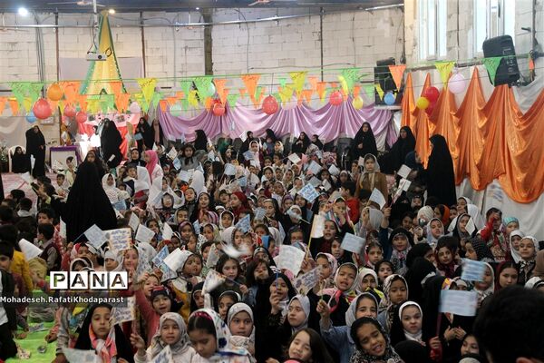 برگزاری جشن کودک و انتظار در مجتمع مهدیه مهرآباد مشهد