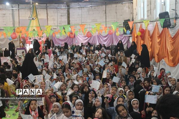 برگزاری جشن کودک و انتظار در مجتمع مهدیه مهرآباد مشهد