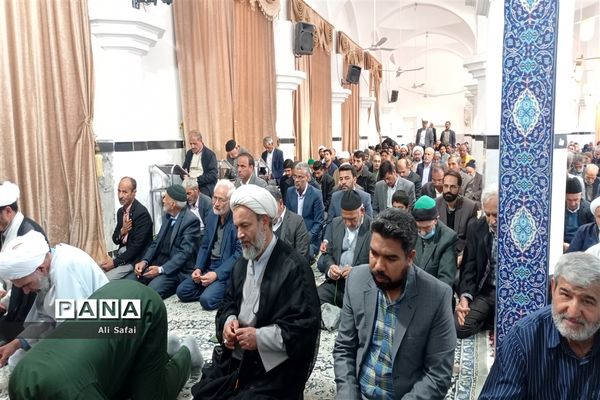 برگزاری نماز جمعه در شهرستان خلیل‌آباد