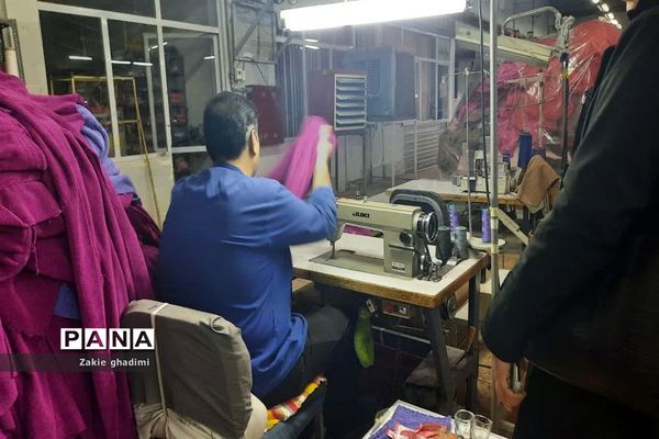 اردوی آموزشی زیارتی تفریحی راهیان پیشرفت هنرستان کوشش در مشهد