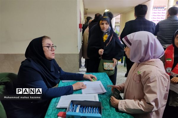 مسابقات المپیاد رویش دختران ناحیه یک شیراز