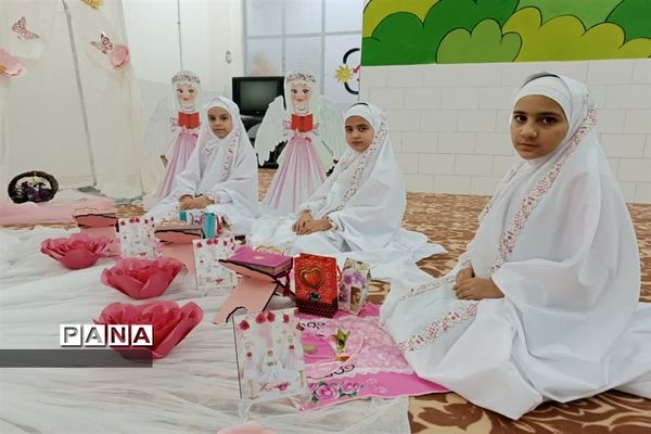 آغاز فصل بندگی دانش آموزان دبستان صدراندیشان شهرستان میبد