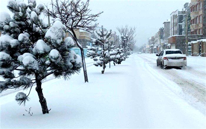 بارش برف و باران در نقاط مختلف کشور