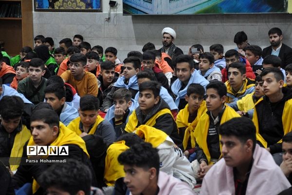 افتتاحیه اردوی زیارت اولی‌های سراسر کشور در مشهد