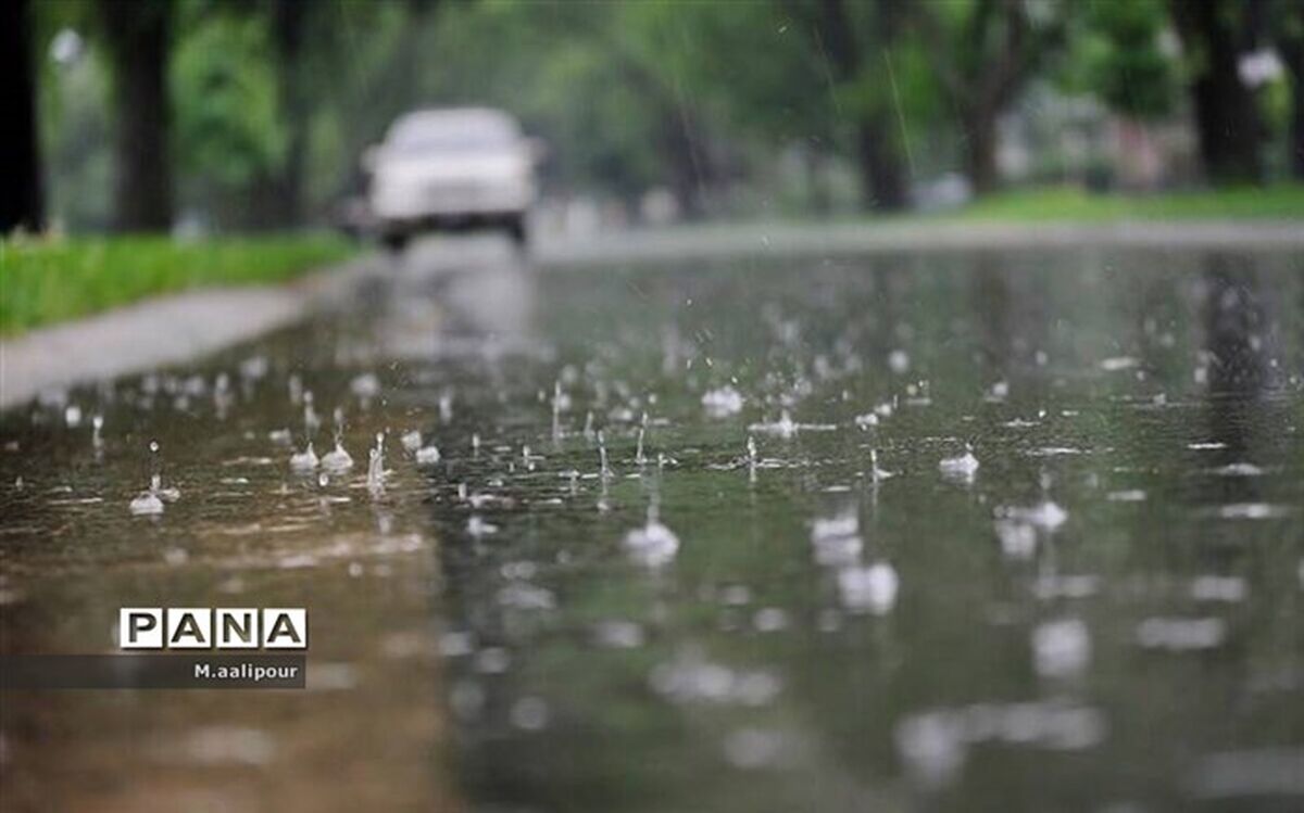 ادامه بارش باران و وزش باد در نقاط مختلف کشور