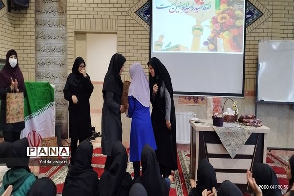 جشن سه‌شنبه های مهدوی و میلاد امام جواد علیه السلام  در مدرسه‌ منتصرین شاهد