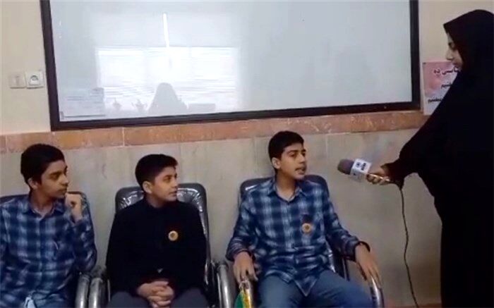 راهیابی کارسوق ژنتیک دانش‌آموزان رودهن به مرحله نهایی کشوری/فیلم