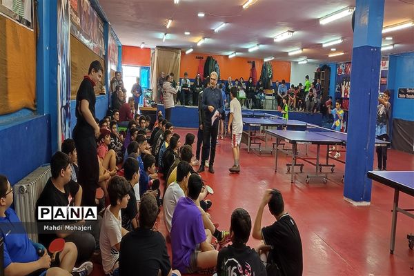 مسابقات تنیس روی میز منطقه 16