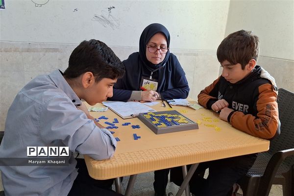 المپیاد بازی‌های فکری رویش دانش‌آموزان پسر دبستانی ناحیه 3 شیراز