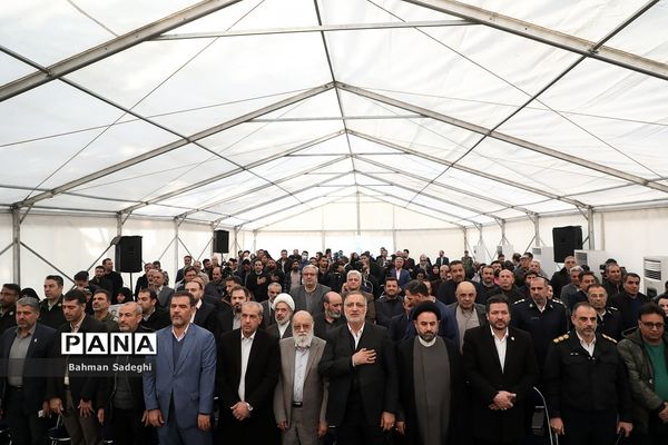 آیین بهره برداری از اولین پل مجهز به سیستم مکانیزه برف زدایی