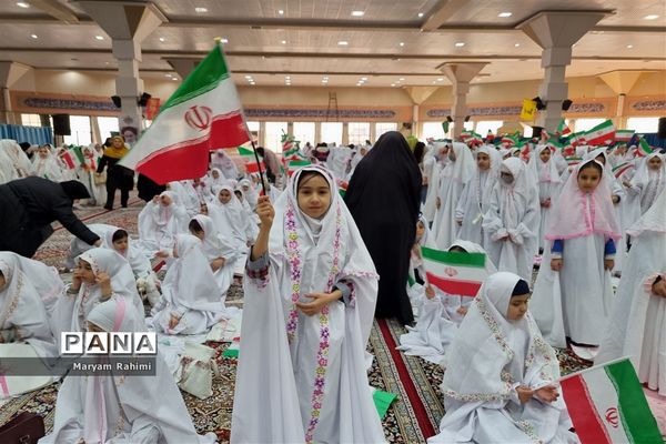 جشن تکلیف دانش‌آموزان دختر شهرستان بجنورد