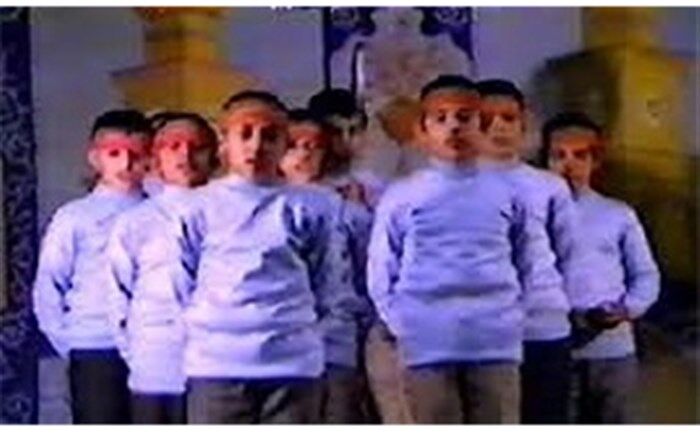 دانش‌آموزانی که در بمباران هوایی قم سرود شهادت سرودند
