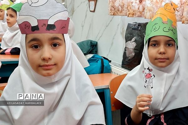 افتتاحیه طرح توزیع شیر مدارس در کهریزک