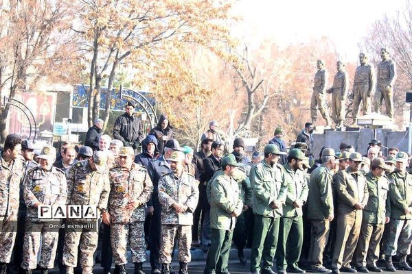 مراسم تشییع استاندار آذربایجان شرقی