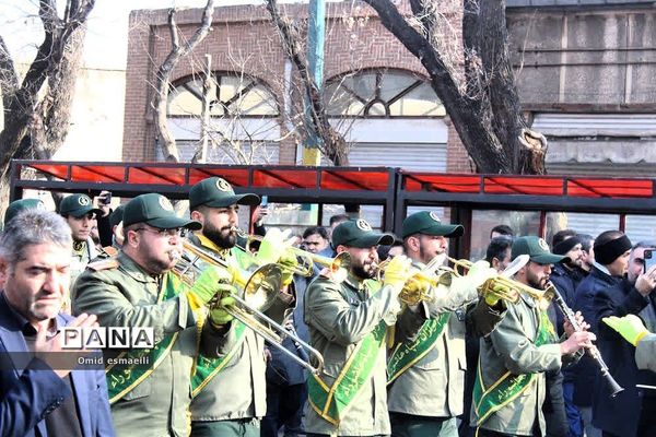 مراسم تشییع استاندار آذربایجان شرقی