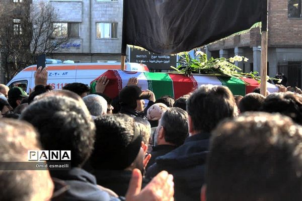 مراسم تشییع استاندار آذربایجان شرقی