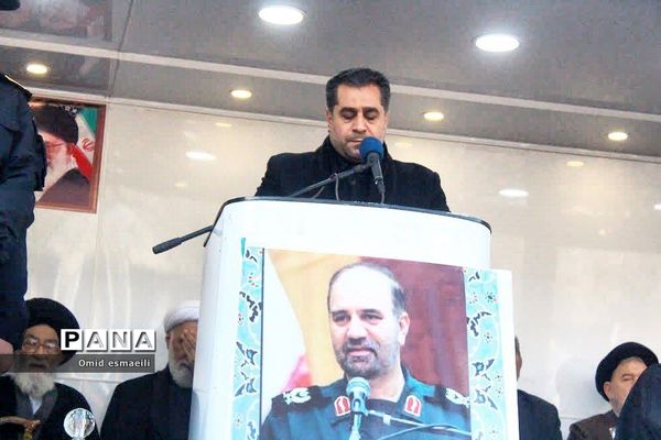 مراسم تشییع استاندار آذربایجان شرقی